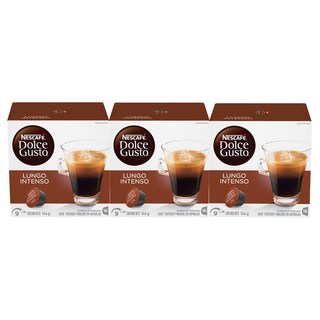 돌체구스토 룽고 인텐소 캡슐커피, 16개입, 3개, 9g