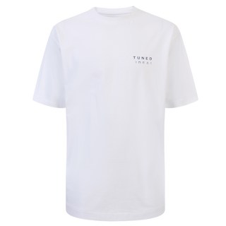 티아이포맨 남성용 통기성 TUNED 슬로건 티셔츠 M204MTS703M
