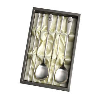 인스푼 2인 말씀 수저세트 + 종이케이스, 천주교입니다, 숟가락 2p + 젓가락 2p, 1세트