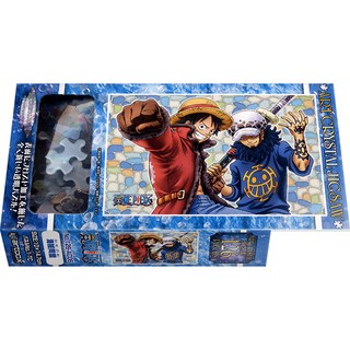 航海王透明迷你拼圖 魯夫與羅款 AB126-AC06, 126件, 混色