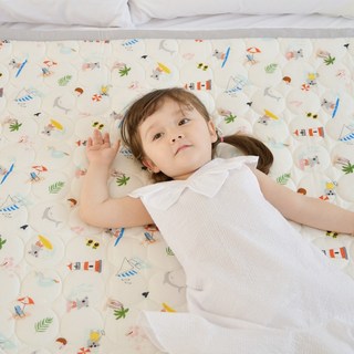 아띠블랑 아이스 인견 아기 유아 논슬립 여름 쿨 패드, 코알라비치, 1개