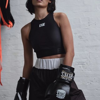 엑시 여성용 레이서 탱크탑