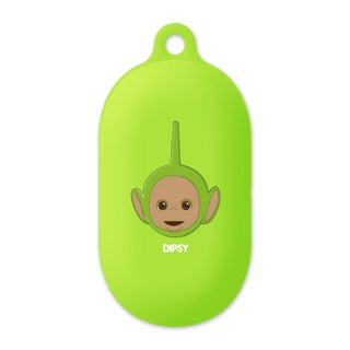 COQUAD 天線寶寶 Galaxy Buds 果凍保護套, 單一商品, 迪西, 1個