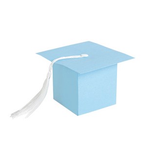 Donna&deco 畢業祝賀學士帽盒, 天空藍, 50個