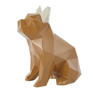 커미 小小作黨 Modern circus series Bulldog 室內裝飾品, 棕色