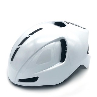 自行車安全帽, 白色 黑色