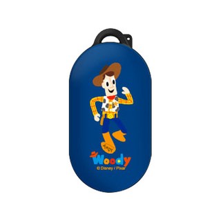 TOY STORY 玩具總動員 Buds 保護殼, 單一商品, 海軍藍 胡迪