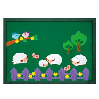 CHUNG YANG TOY 毛氈幼稚園教室佈告欄裝飾組, 羊