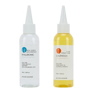 GLOW MONSTER 優質金盞花萃取精華 100ml+2% 3Kda玻尿酸原液精華 100ml, 單色, 1套