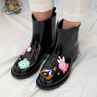 HOLLYBUNNY 普普藝術感性雨靴 RAIN335