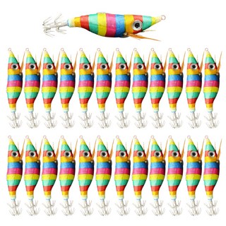 로얄피쉬 왕눈이 에기 25p, 색동이, 10g, 1개