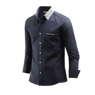 DAKUANG 男款素色長袖襯衫 C02D14_ss1868