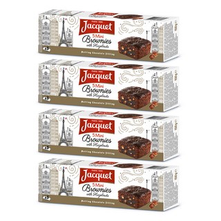 Jacquet 迷你榛果布朗尼, 150g, 4個