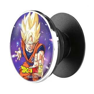 DRAGONBALL 七龍珠 超級 Casetalk 角色磁鐵磁吸式手機支架, 超級賽亞人 孫悟空, 1個