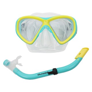 아티나 아동 스노클링 세트 스킨스쿠버용품, 민트