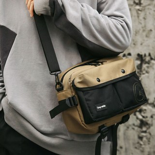 donnashop 時尚斜背包 sh-32809, 淺褐色