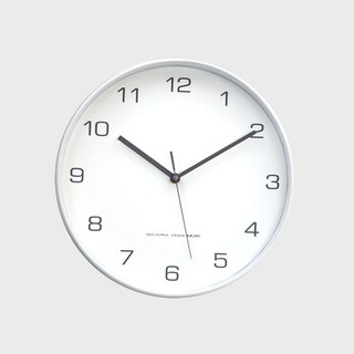 MJK 300 拉米無聲掛鐘, 白色