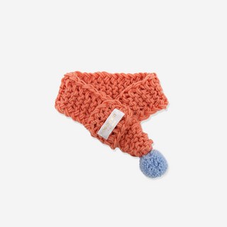 pecanori 寵物Holly圍巾 M PECA6724CM, 蜜桃色, 1個