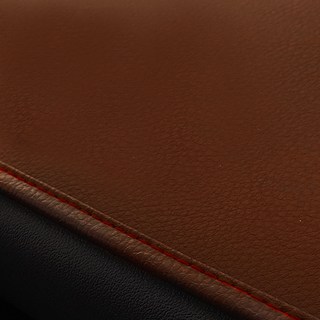 TOAD 頂級皮革儀表板避光墊, Genesis GV80 2020 / H-154, 棕+紅針