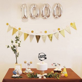 1000天日常 自助家庭派對組合, 隨機出貨(毛球籤, 星星籤), 1套