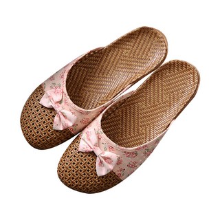 ANTS 女款編織室內拖鞋, 粉色, 1組