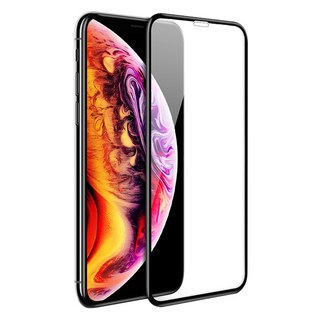 ZIFRIEND 5D滿版鋼化玻璃手機螢幕保護貼 黑色, 1個