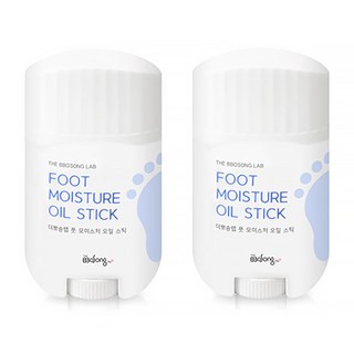 더뽀송랩 풋 모이스처 오일 스틱, 20g, 2개