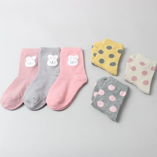 Kids FUTURE Piana 幼童中筒襪 6雙