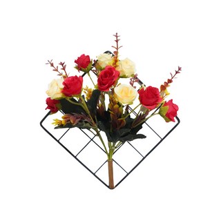 Yums 華麗人造花鑽石壁飾, 紅玫瑰