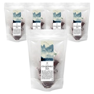 한국유기농 캐모마일차 티백, 1g, 10개입, 5개