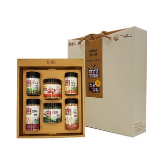 wellgun 調味料禮盒 6款組合, 1套