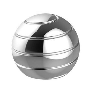 金屬陀螺儀指尖陀螺, 銀色, 1個