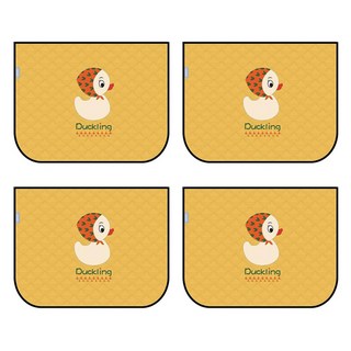 The Homes車用磁吸式可拆卸遮陽板, 4個, 小鴨