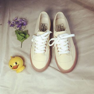 Shotirr 女款拼色帆布鞋