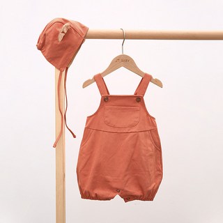 I am bebe 孩童吊帶短褲+動物耳朵帽子組