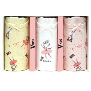 V-KIDS 女童芭蕾舞背心3件組