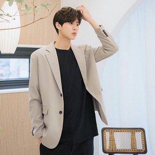 BIGSIZECLUB 男款休閒西裝外套