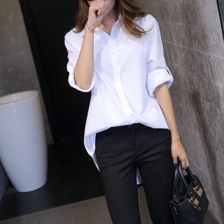 SU:MOM 女款長袖素色襯衫