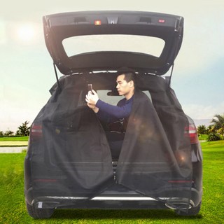 929 전차종 컷오프 차박 클리브 트렁크 모기장 좌 + 우 세트, C형, 1세트