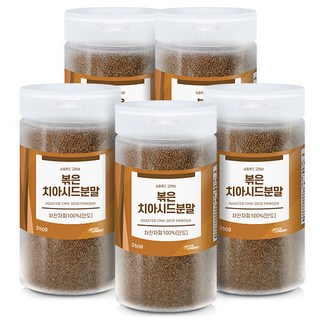 SUPERGOOD Gomine 烘烤奇亞籽粉, 350g, 5罐