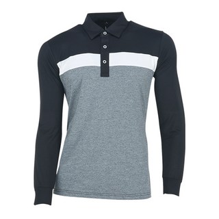 Ferra US 男款高爾夫球拼色長袖POLO衫 CTBN2012F0