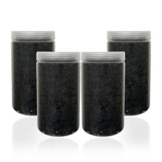 Samho Glass 裝飾用黑火山石 2號 600g, 4個