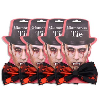 濺血領結, 黑色, 4個