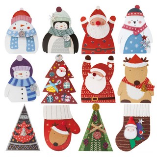 From&To 聖誕卡片12款套組 S512, 混色, 2套