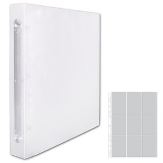 there's Photo Pocket 基本款小卡活頁相簿 9格, 半透明, 50張