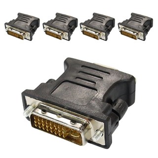 D-SUB 15-pin 轉 DVI-I F M 雙通道轉接頭, CP-1390, 5個