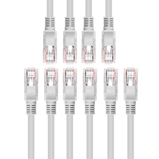 넥스트링크 UTP CAT.6 1G 랜케이블 인터넷 랜선, 5개, 1m