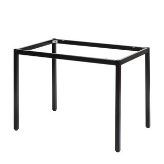 DR 長方形鋼製桌腳架 900*600mm, 黑色