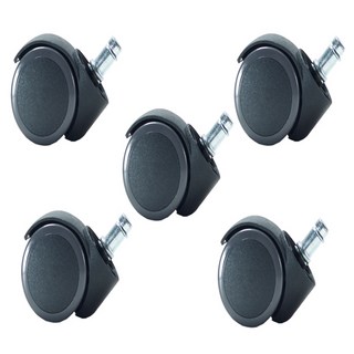 의자 바퀴, 혼합 색상, 5개