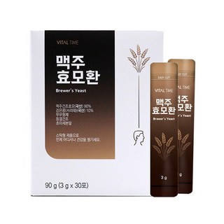 重要時間啤酒酵母, 90g, 1盒